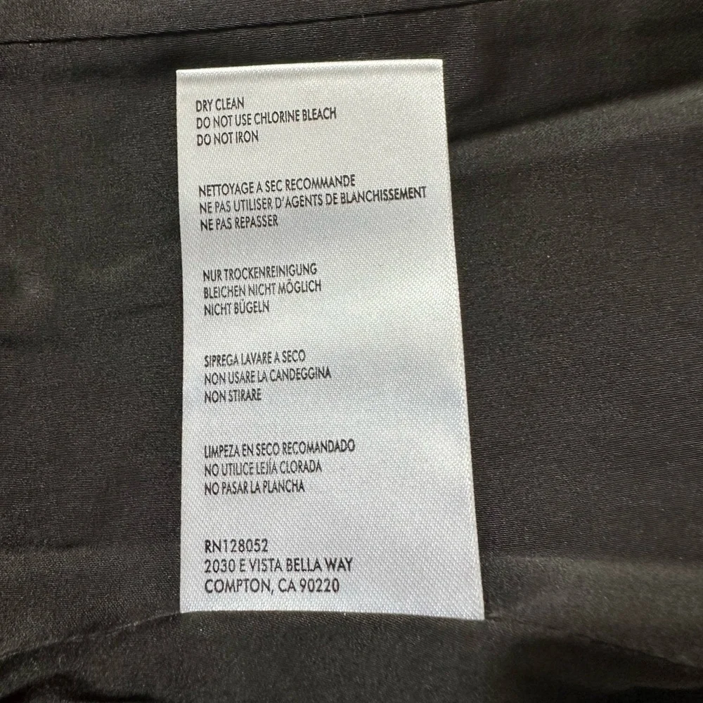 STEELE Black PU Shiny Latex Corset Top Size Small with Zipper NWT - Picture 6 of 7